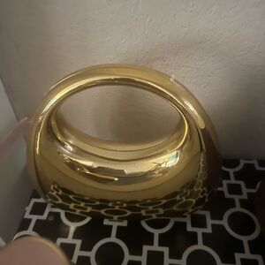 Gold Metallic Handbag